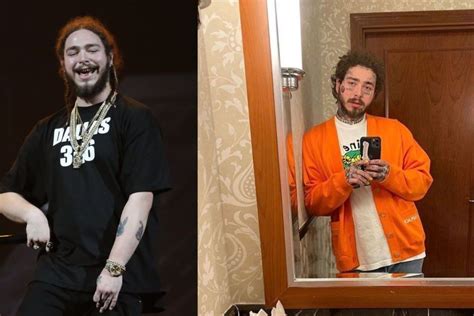 how much weight did post malone lose